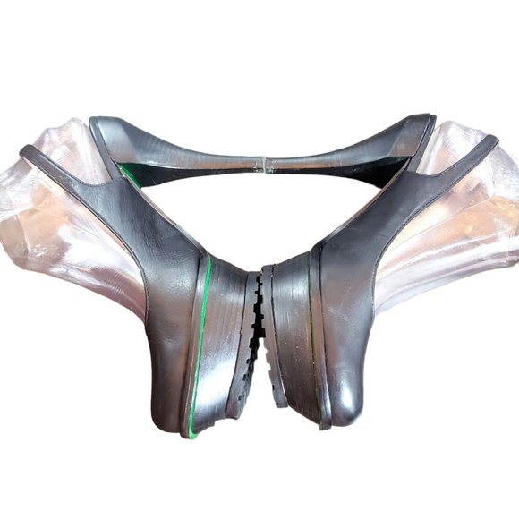 Lisa for Donald J Pliner 'slingback Platform Heels 8.5 - Picture 10 of 11